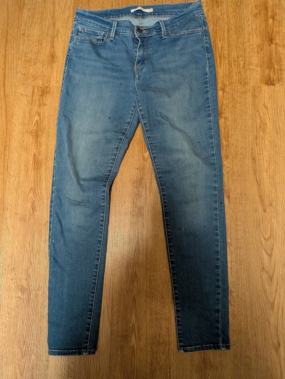 Levi’s 710 Super Skinny Jeans Size 29 Medium Wash Stretch Denim